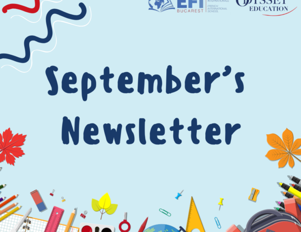 EFI  Bucarest - Newsletter de Septembre