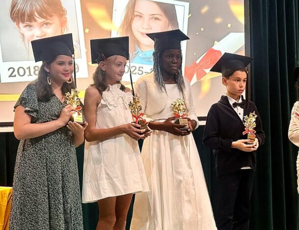 Première remise de diplômes à La Petite Ecole in Singapore